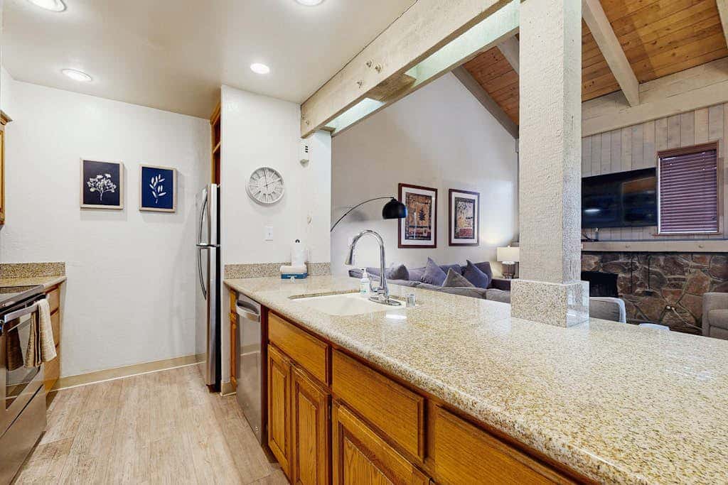 Immerse yourself in Tahoe's best from this lakefront community with beach access
