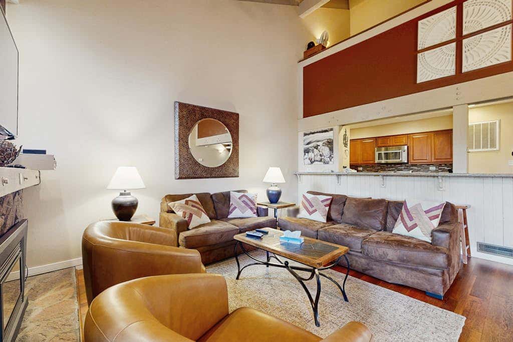 Outdoor adventure awaits at this resort retreat with a beach & a lakefront pool