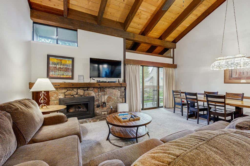 Experience Tahoe from a first-class resort with private beach access & pools