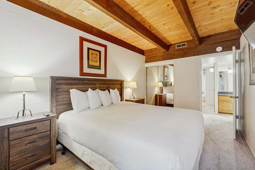 Experience Tahoe from a first-class resort with private beach access & pools