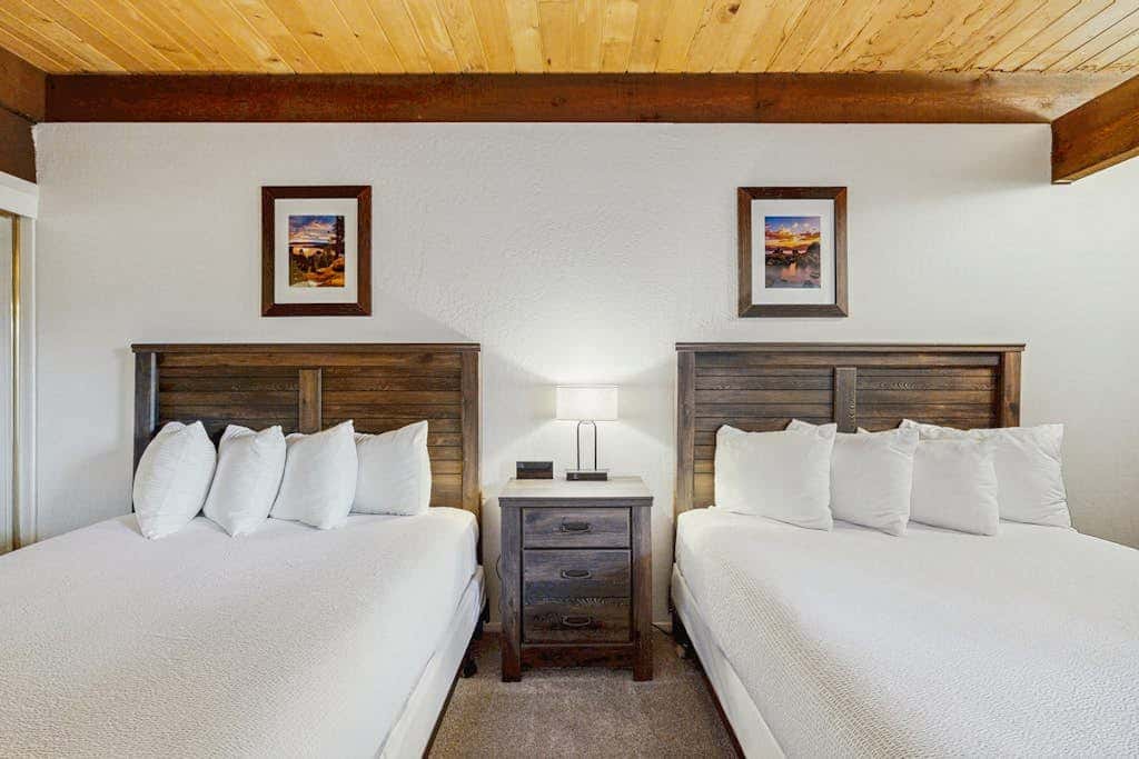 Experience Tahoe from a first-class resort with private beach access & pools