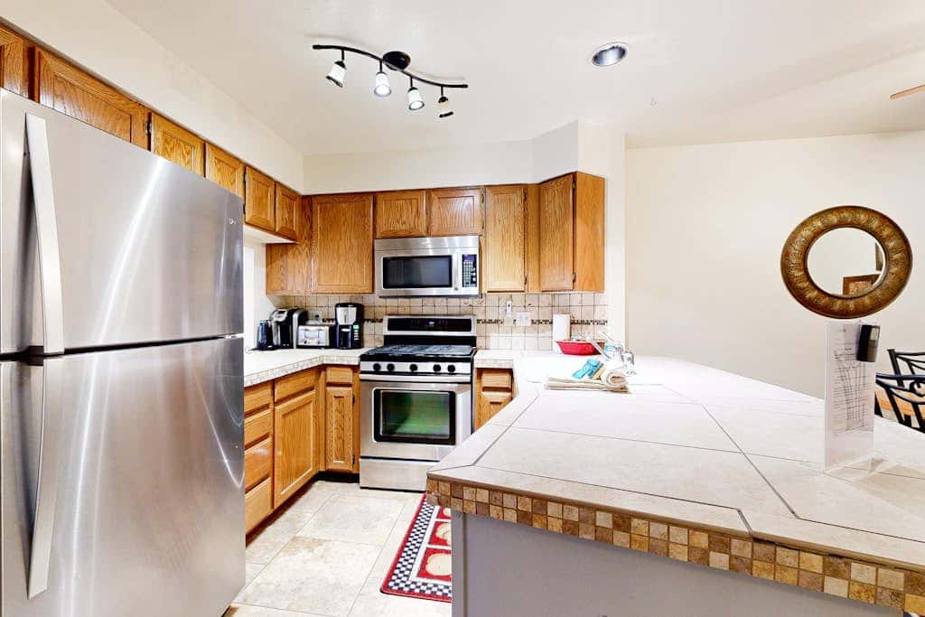 Updated Condo with  Private Hot Tub, Mountain Views, & Gas Grill - Close to Skiing