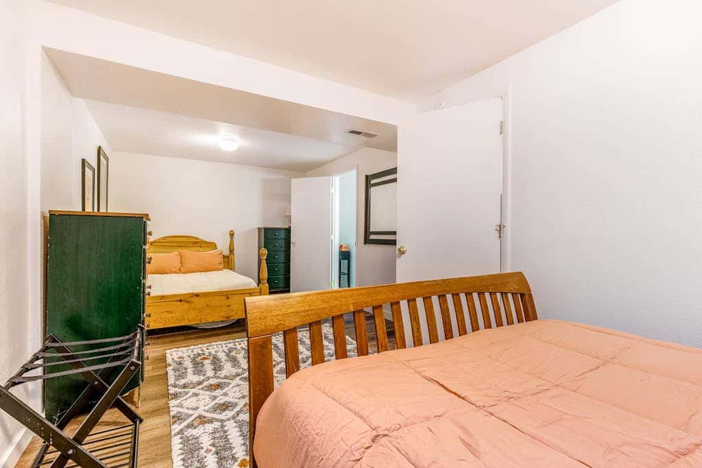 Central townhouse with private hot tub, wood fireplace, & ski shuttle access