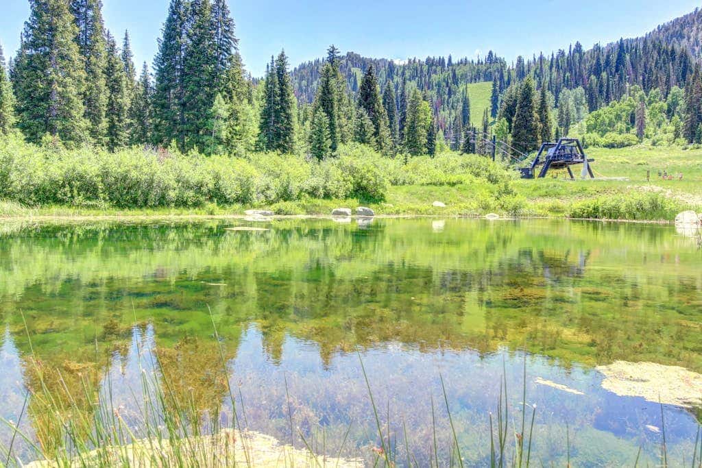 Lovely mountain-view condo with shared hot tub, pool & more - walk to lifts