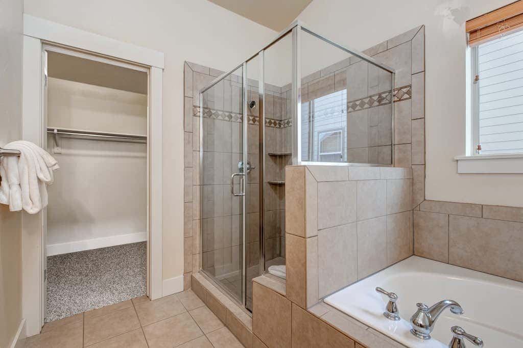 Contemporary Home with Private Hot Tub, Fireplace, Garage Parking, & Shared Pool