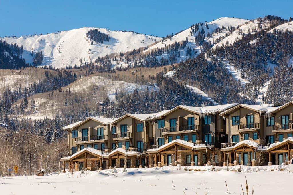 Enchanting resort condo with mountain views, hot tub, & pool - walk to lifts