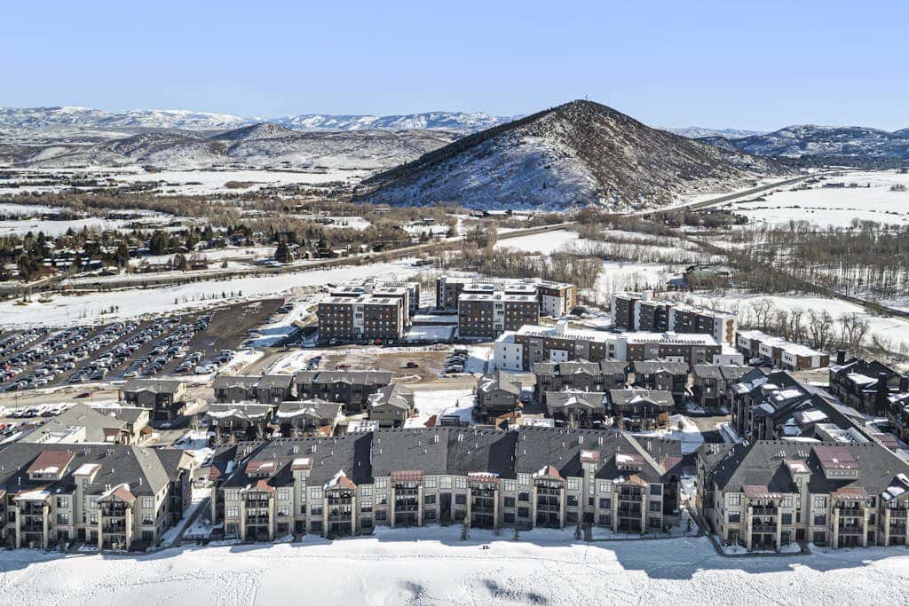 Enchanting resort condo with mountain views, hot tub, & pool - walk to lifts