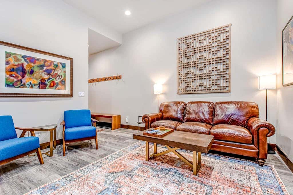 Stunning dog-friendly mountain condo with hot tub, gas grill, & AC