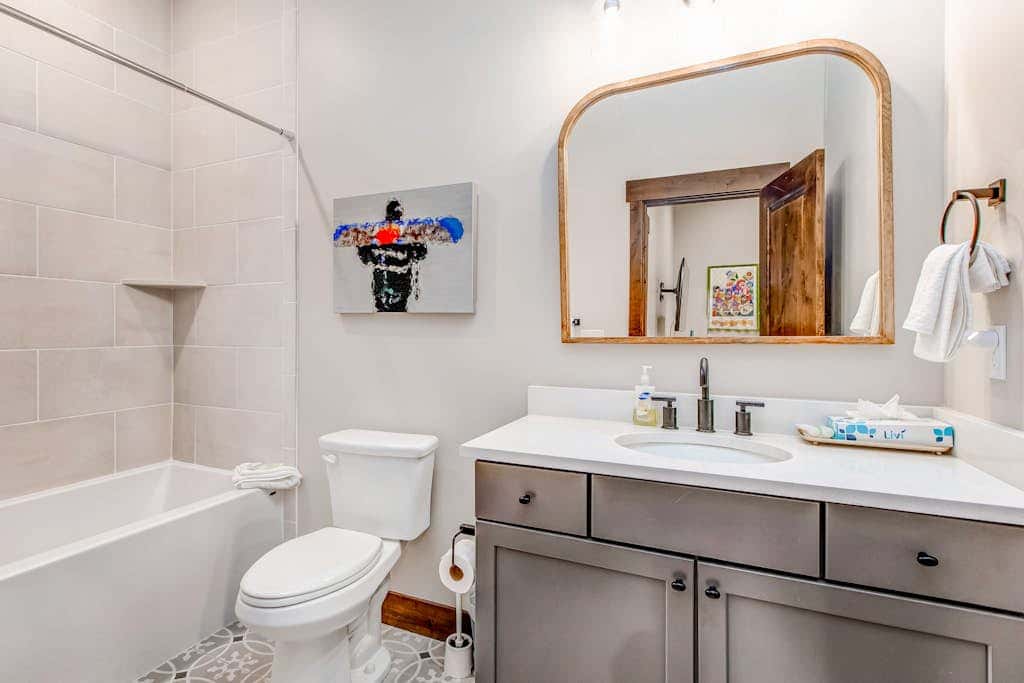 Stunning dog-friendly mountain condo with hot tub, gas grill, & AC