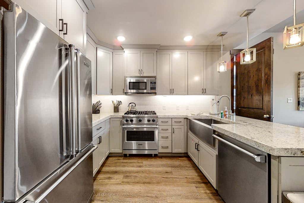 Stylish Blackstone Retreat | Heated Pool & Hot Tub | Walk to Cabriolet Lift