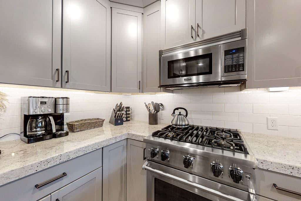 Stylish Blackstone Retreat | Heated Pool & Hot Tub | Walk to Cabriolet Lift