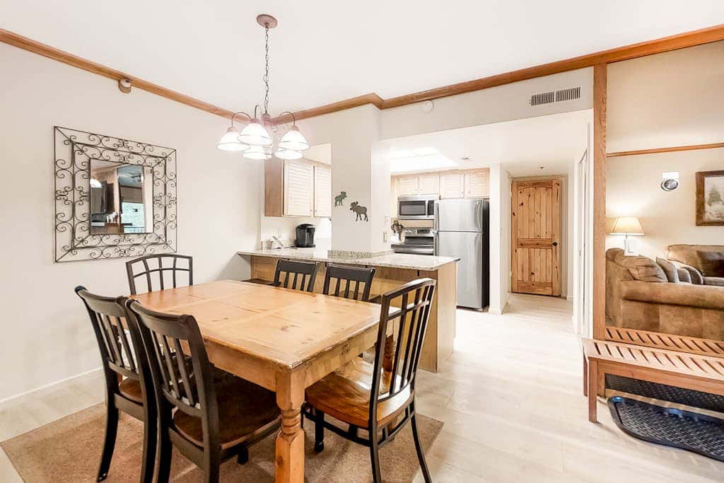 Mountain escape with pool, hot tub & balcony - near town lift & Main St