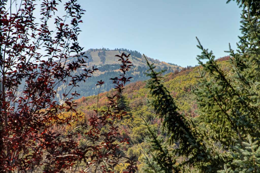 Mountain-view abode with a hot tub, scenic balcony, fireplaces, & free shuttle