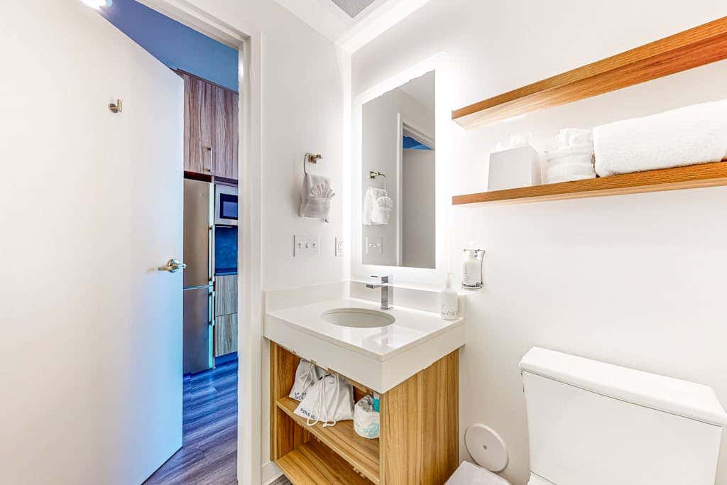 Walk-to-lift studio with hot tub, sauna, pool, gym, & game room - Dog friendly