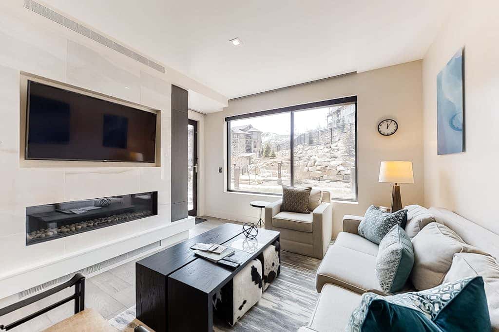 Pool Deck, Hot Tubs & Gym - Stunning Condo in New Ski-In, Ski-Out Community