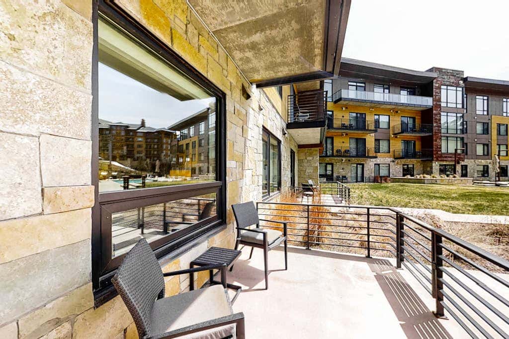 Pool Deck, Hot Tubs & Gym - Stunning Condo in New Ski-In, Ski-Out Community