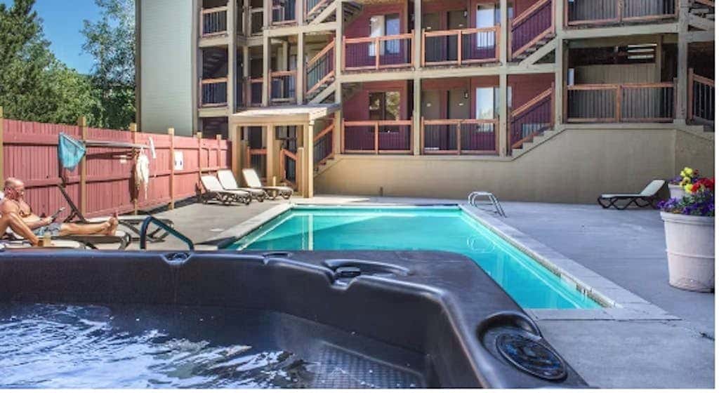 Mountain Condo with  Shared Hot Tub & Pool, High-Speed WiFi, & Private washer & dryer