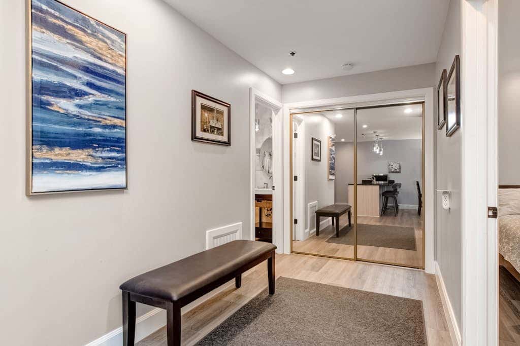 Main Street condo with AC, balcony, on-site dining, hot tub, & firepit