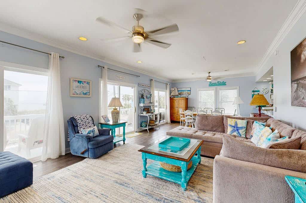 Dog-Friendly House Across the Street From Beach w/Private Pool, WiFi, AC, Patio