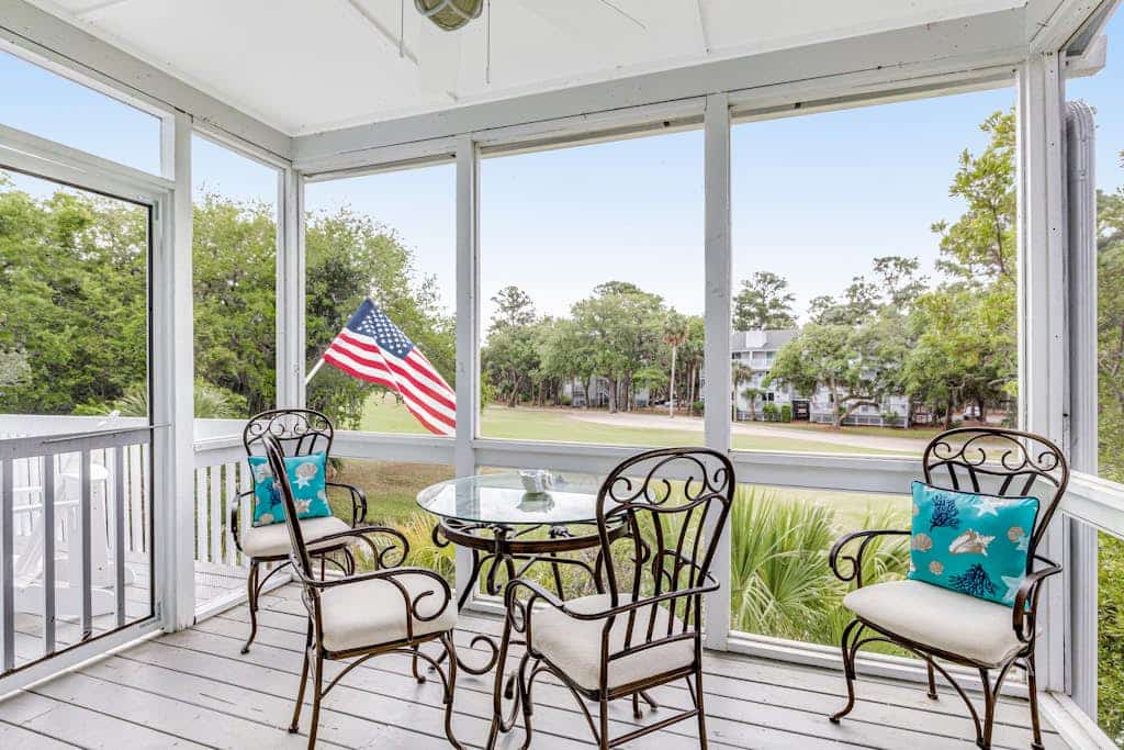 Dog-friendly home near the ocean with screened porch, central AC, & washer/dryer