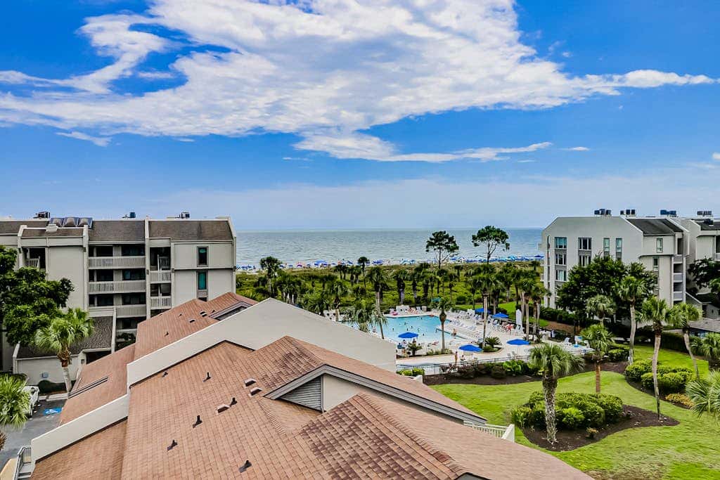 Shorewood, Unit 530 Penthouse condo in Hilton Head with ocean views