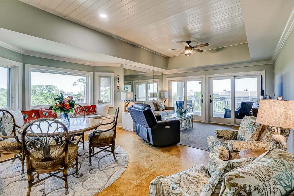 Shorewood, Unit 530 Penthouse condo in Hilton Head with ocean views