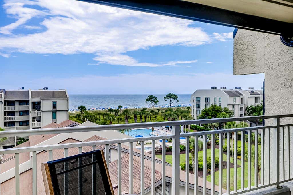 Shorewood, Unit 530 Penthouse condo in Hilton Head with ocean views