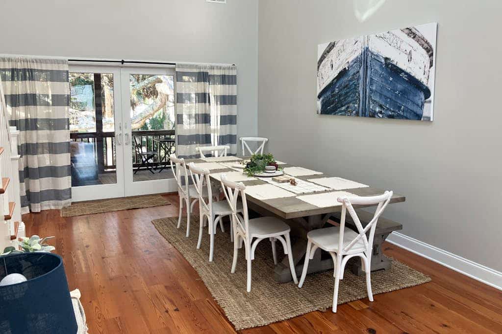 Second-row beach house with ocean views, central AC, & washer/dryer