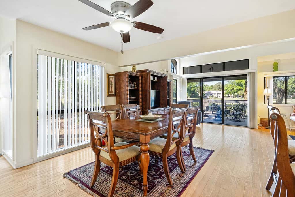 Golf course-view condo near beach with pool & private deck - dog-friendly