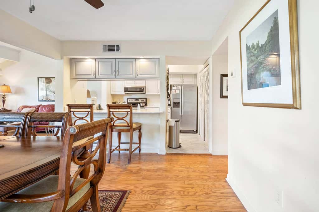 Golf course-view condo near beach with pool & private deck - dog-friendly