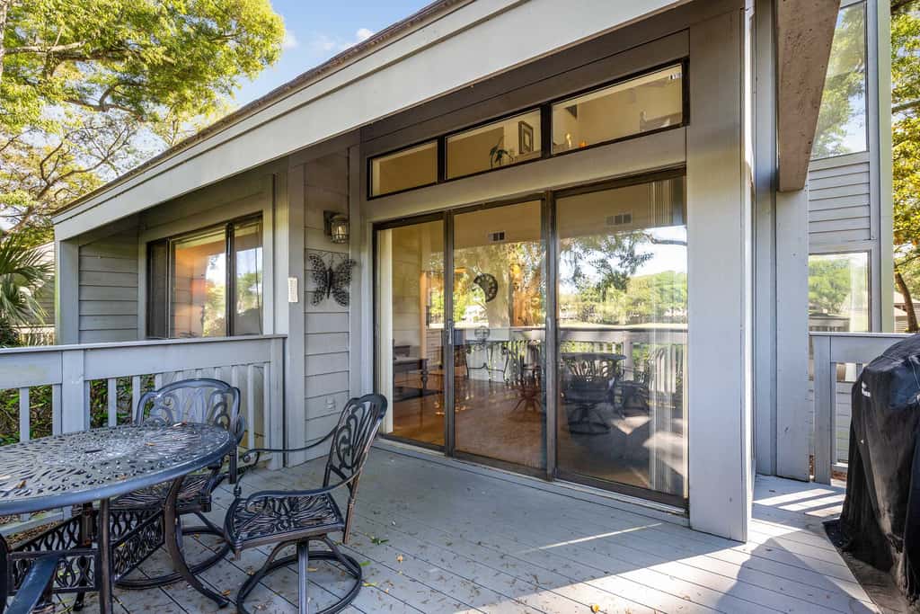 Golf course-view condo near beach with pool & private deck - dog-friendly