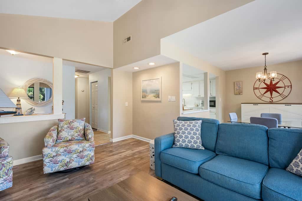 Welcoming Condo with Lagoon Views, Deck, Shared Pool & Nearby Beach Access