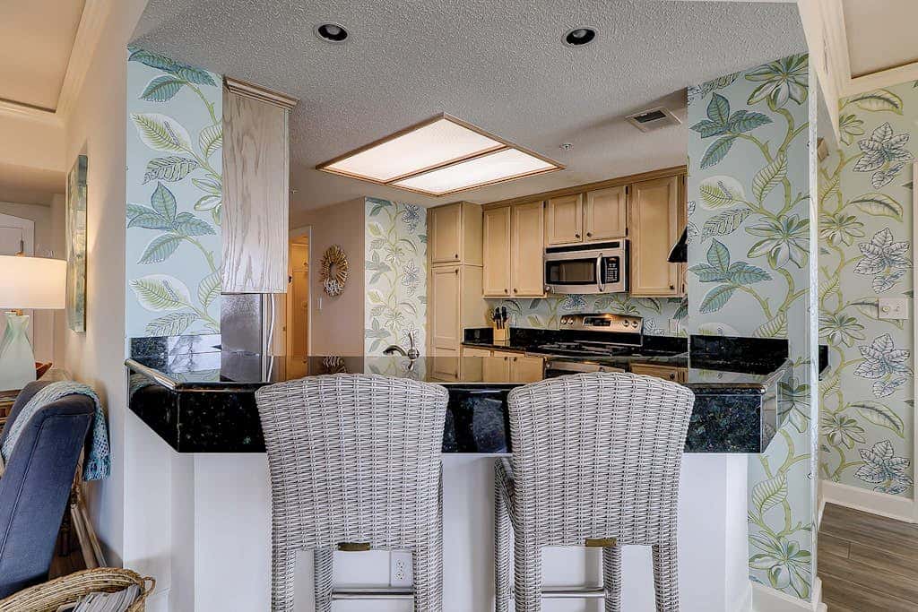 Sunlit Oceanfront Condo with Two Balconies, Wet Bar, Beach Views & WiFi