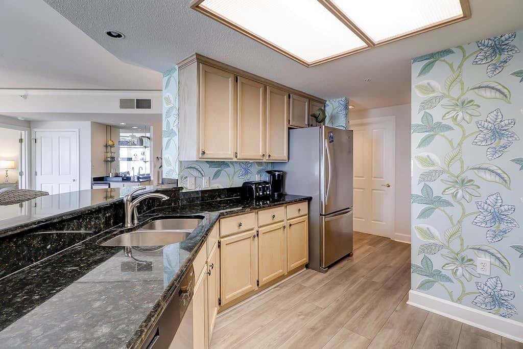 Sunlit Oceanfront Condo with Two Balconies, Wet Bar, Beach Views & WiFi