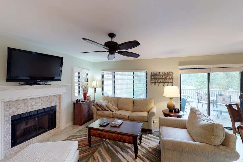 Lagoon-View Condo with Private Deck, Shared Pool & Easy Beach Access