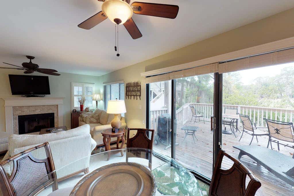 Lagoon-View Condo with Private Deck, Shared Pool & Easy Beach Access