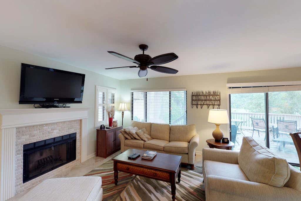 Lagoon-View Condo with Private Deck, Shared Pool & Easy Beach Access
