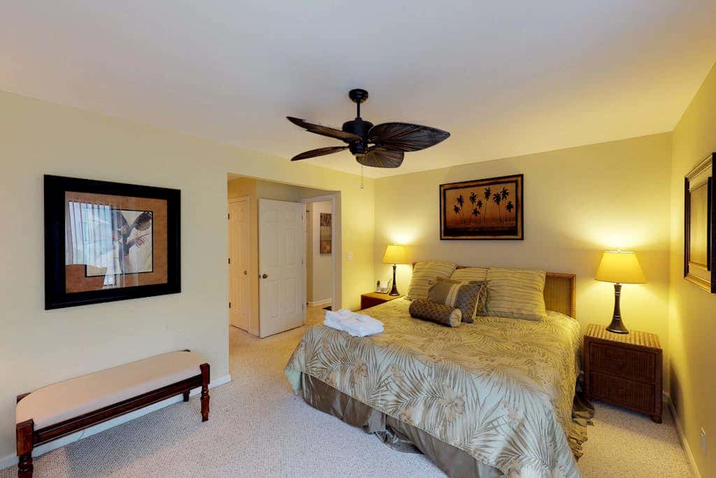 Lagoon-View Condo with Private Deck, Shared Pool & Easy Beach Access