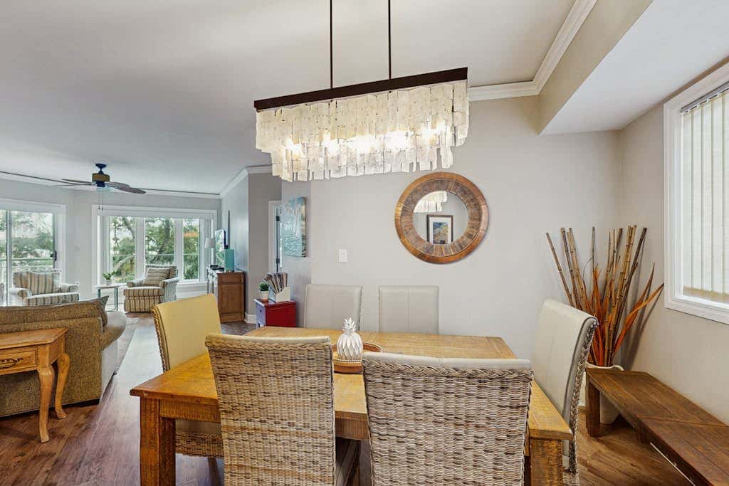 Spacious updated oceanfront condo with shared pools,  hot tub & beach access