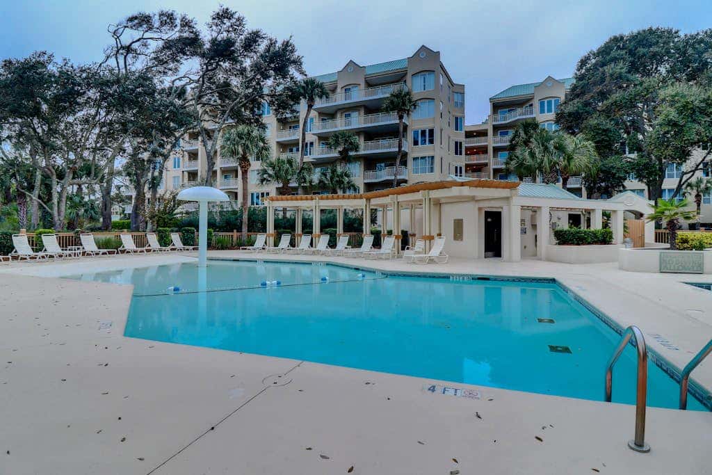 Spacious updated oceanfront condo with shared pools,  hot tub & beach access