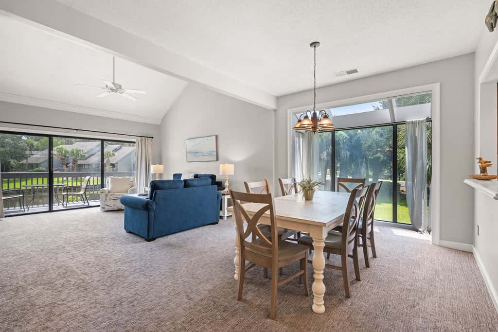 Spacious Condo with Shared Pool, Tennis, Golf & Beach Access
