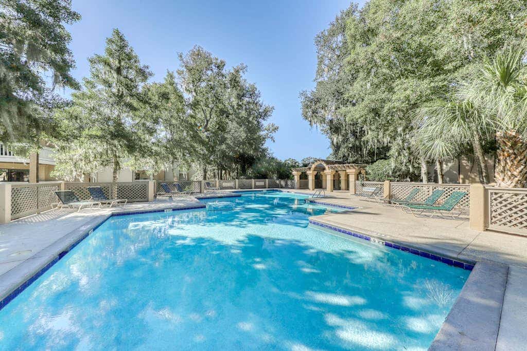 Family-Friendly Villa with Deck, Pool, & Hot Tub - Beach Nearby