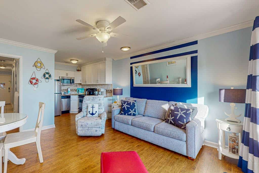 Charming Waterfront Villa with Ocean Views, Private Balcony & Pool, Steps to the Beach