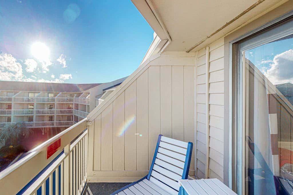 Charming Waterfront Villa with Ocean Views, Private Balcony & Pool, Steps to the Beach