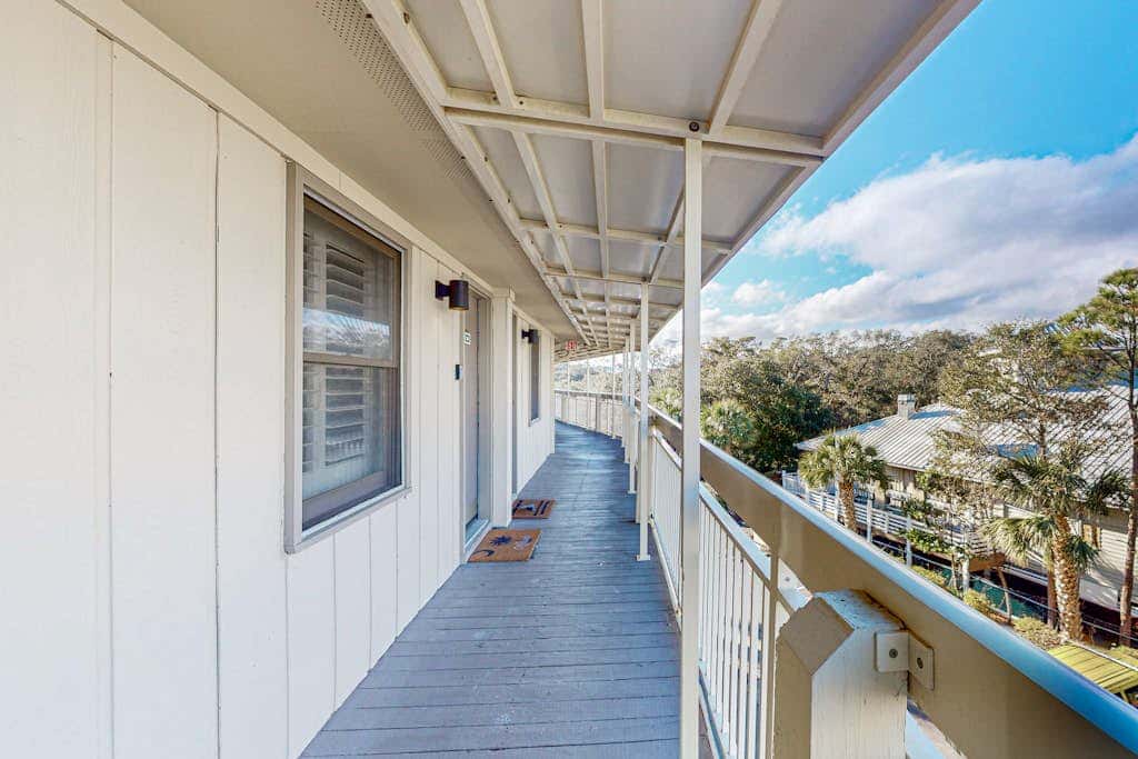 Charming Waterfront Villa with Ocean Views, Private Balcony & Pool, Steps to the Beach