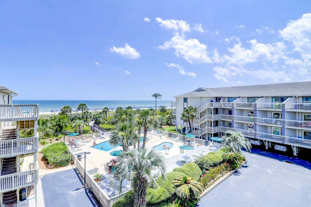 Charming Waterfront Villa with Ocean Views, Private Balcony & Pool, Steps to the Beach