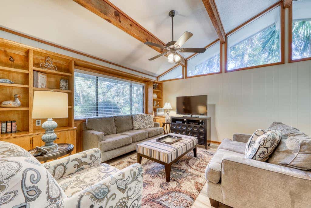 Pet Friendly Beach Getaway with Private Pool & Big Backyard Easy Walk to Beach