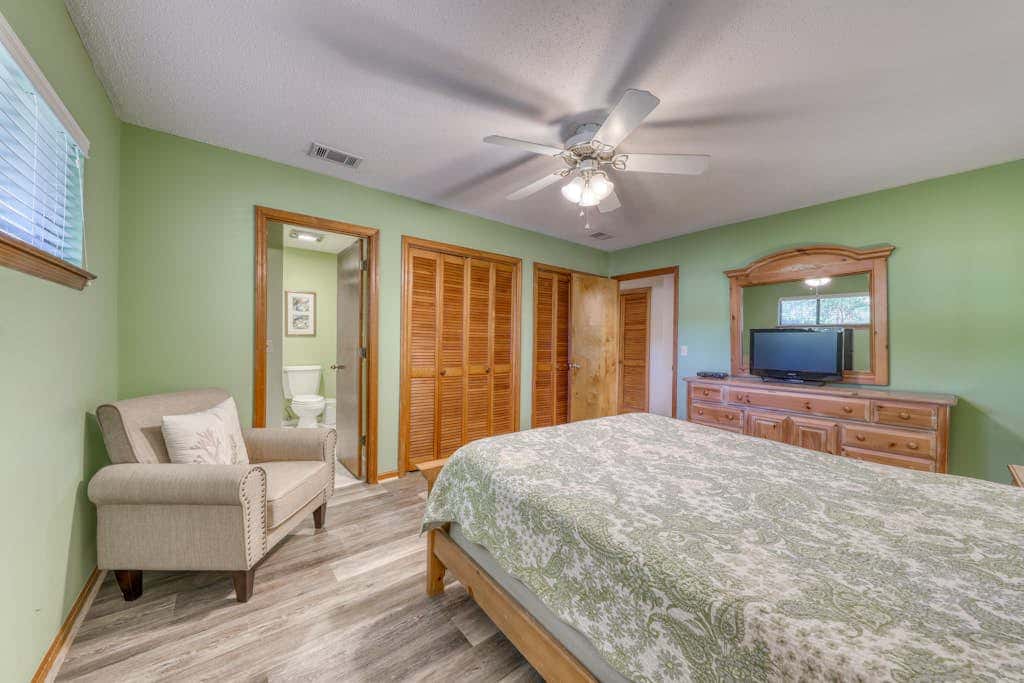 Pet Friendly Beach Getaway with Private Pool & Big Backyard Easy Walk to Beach