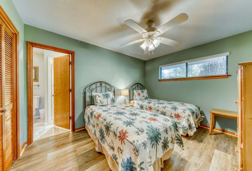 Pet Friendly Beach Getaway with Private Pool & Big Backyard Easy Walk to Beach