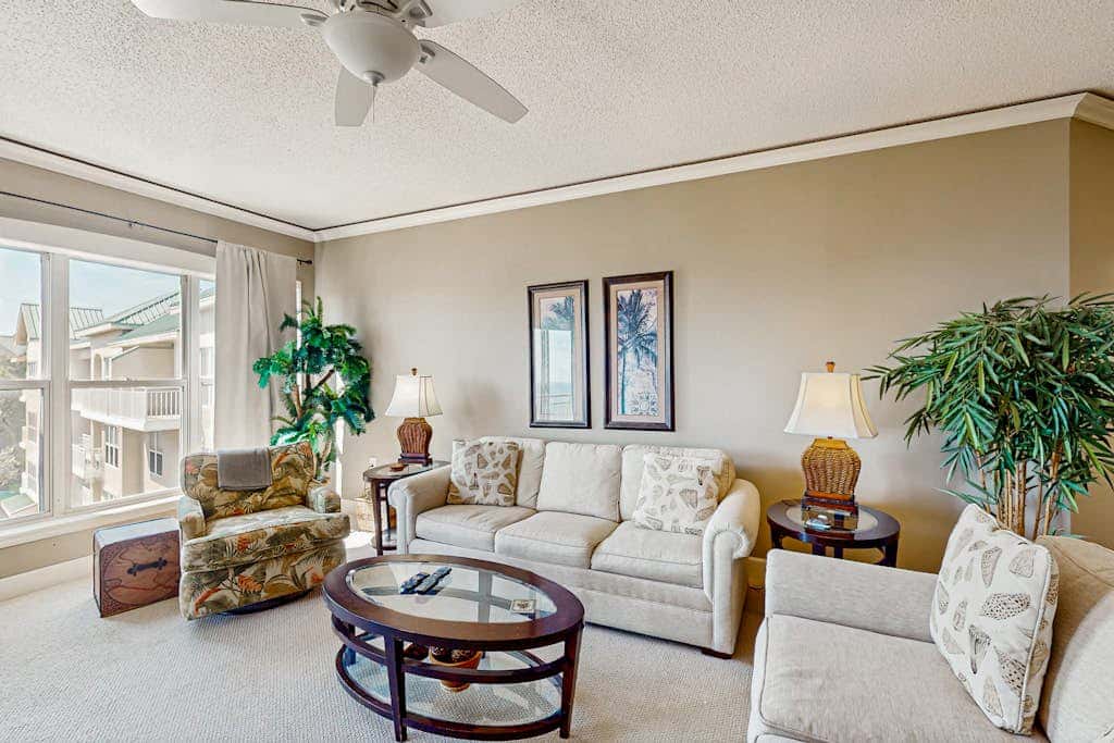 Waterfront Condo with Ocean Views, Shared Pool, Hot Tub, and Covered Balcony
